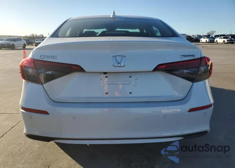 2022 Honda Civic Touring из США, поврежденный, VIN 2HGFE1F9XNH305033